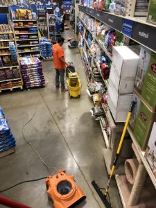 Flooding Caused by a Commercial Water Heater