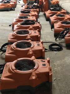 water damage dryer restoration equipment